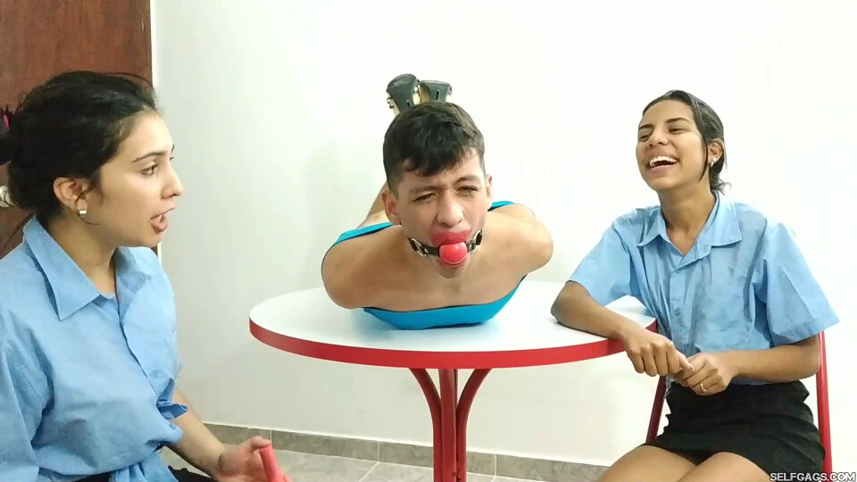 Popular School Hunk Turned Sissy Slut Slave By Evil Femdom Brats!