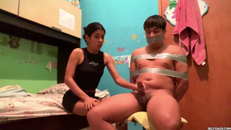 Spinning Chair Handjob – Step-sister Milks Her Stepbrother — preview image 7