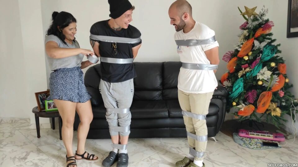 Nina's Double Duct Tape Escape Challenge — preview image 2