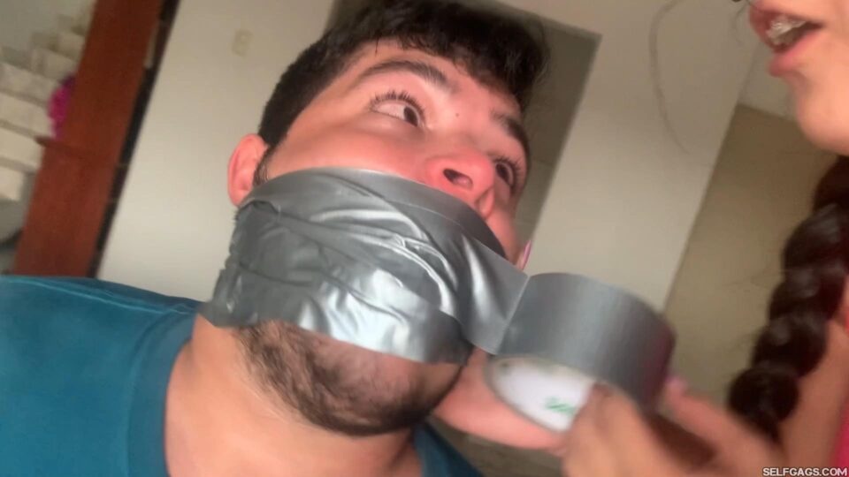 Bound, Gagged & Ridiculed By The Nerdy Girl From Class! — gallery-1