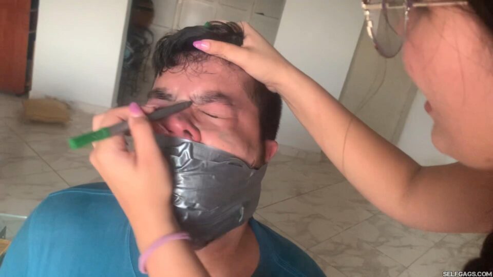 Bound, Gagged & Ridiculed By The Nerdy Girl From Class! — gallery-3
