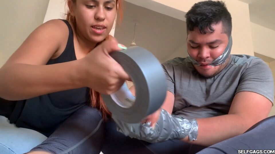 Chubby Jogger Boy Followed Home By A Crazy Duct-Tape Loving Latina Bitch! (Episode 2 of 2) — gallery-2