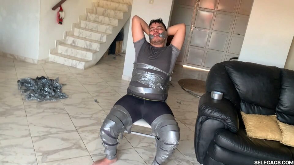 Chubby Jogger Boy Followed Home By A Crazy Duct-Tape Loving Latina Bitch! (Episode 2 of 2) — gallery-8
