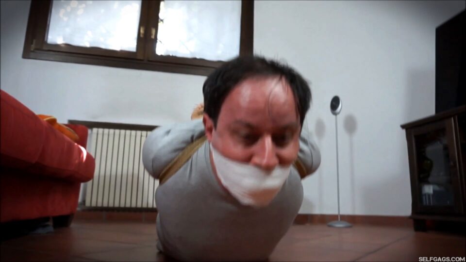 Femdom Bondage: Hogtied Guy: Wrap Gagged And Tickled By Evil Cat Women! — gallery-3