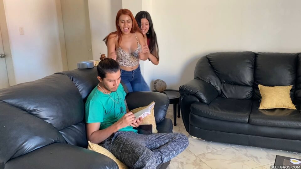 Grabbed For An Afternoon In Bondage By My Bored Stepsister And Her Naughty Bitch Friend! — gallery-1