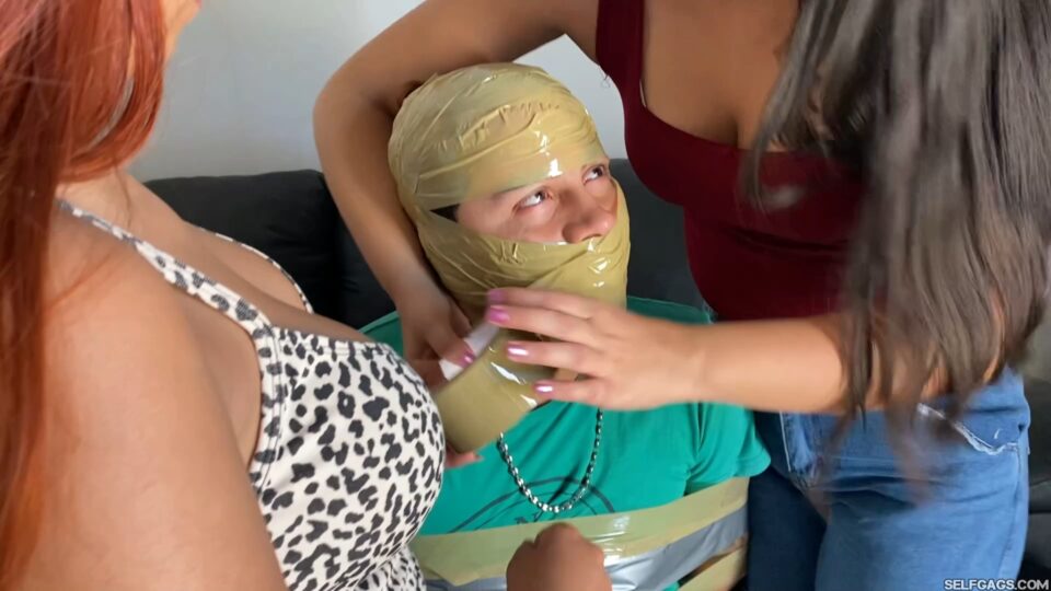 Grabbed For An Afternoon In Bondage By My Bored Stepsister And Her Naughty Bitch Friend! — gallery-6