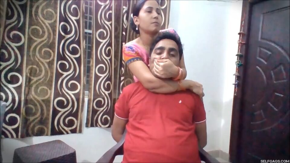 Handling Her Husband With Handgag! — gallery-4