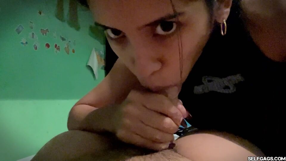 Latino Boyfriend Tied and Taped: Diana’s Kinky Blowjob Challenge! — gallery-3