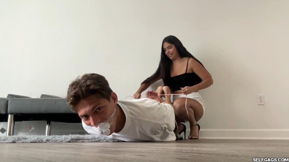 Leaving Mr Overprotective Bound and Gagged for Girls’ Night Out | First Bondage Video with Camila & Mateo — gallery-3