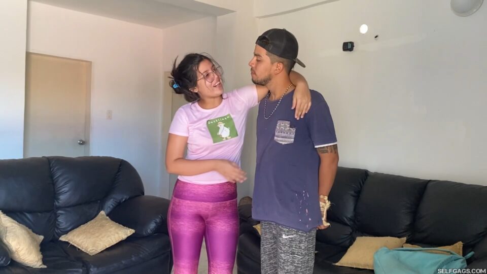 Nerdy Latina Student Turns New Classmate Into Her Bound & Gagged Foot Toy — gallery-1
