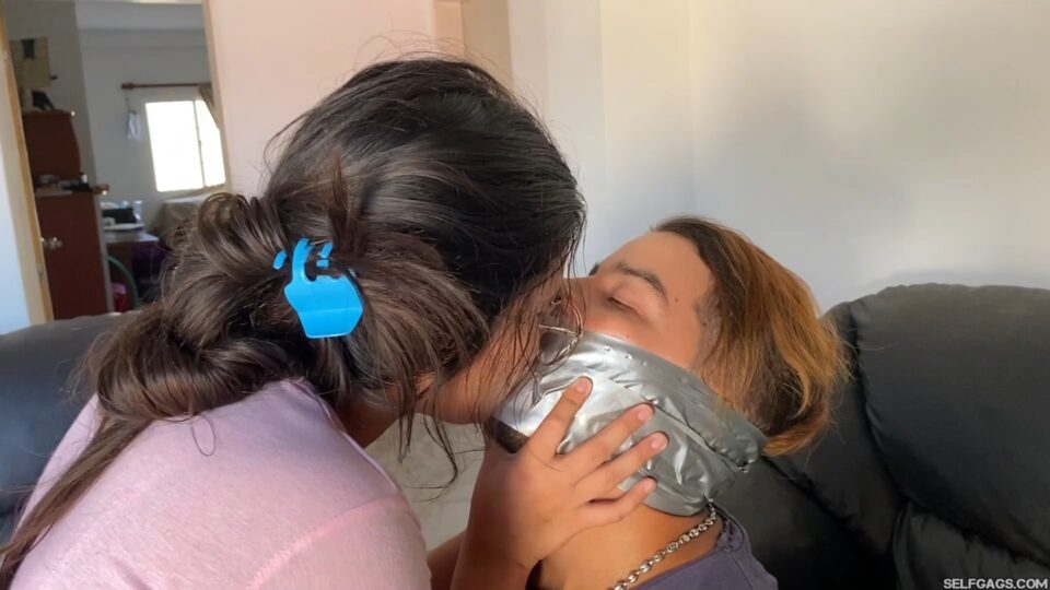 Nerdy Latina Student Turns New Classmate Into Her Bound & Gagged Foot Toy — gallery-8