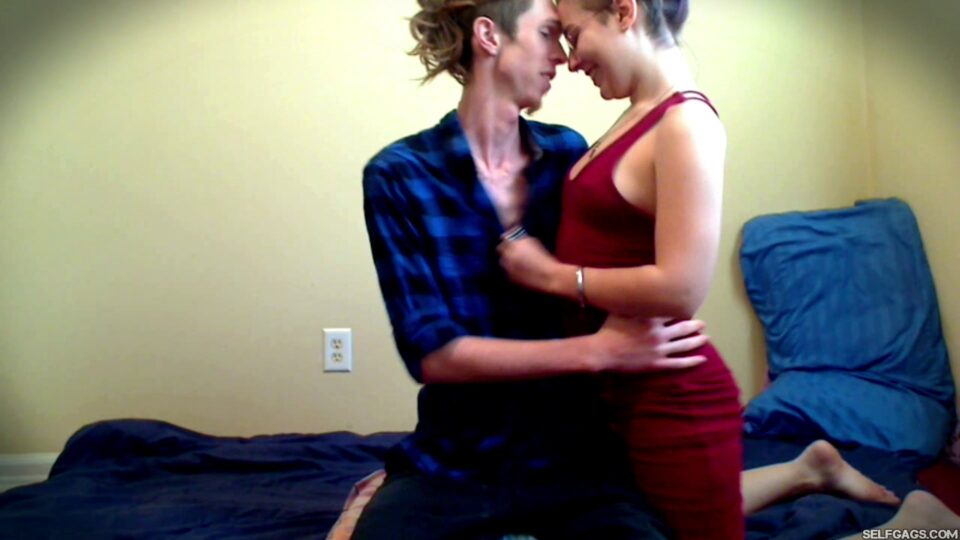Seducing Girlfriend Jerks Off Her Restrained Boy: Not Letting Him Cum! — gallery-1