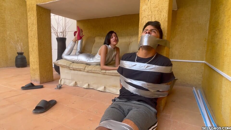 Step-Siblings Tied Up By Their Roommate! — gallery-2
