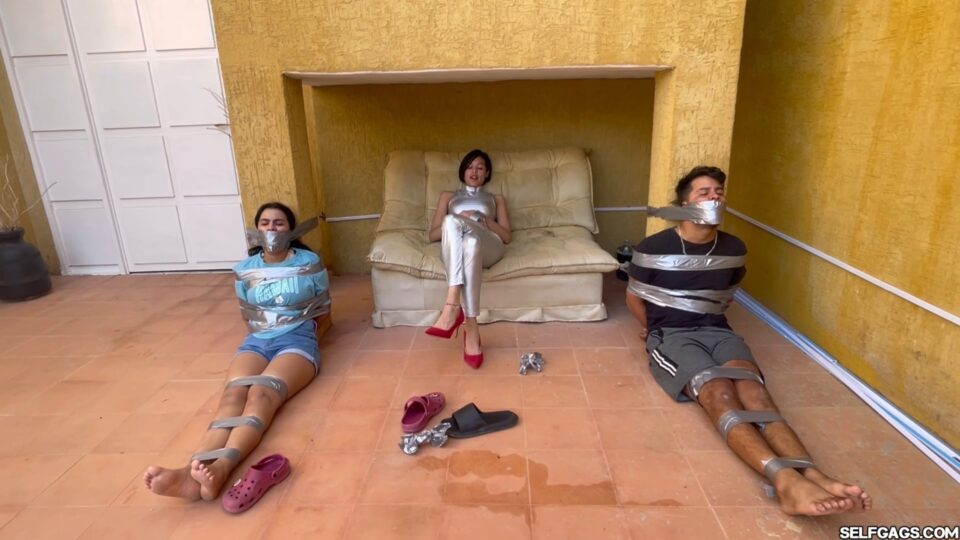 Step-Siblings Tied Up By Their Roommate! — gallery-4