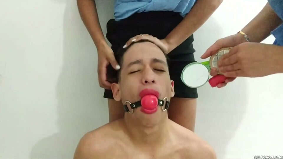 Two Ball Gagged Bondage Boys Turned Sissy Sluts by Femdom Girls (DOUBLE VOLUME) — gallery-5